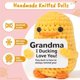 thumbnail image 2 of Inspirador Positivo Pato Crochet Lindo Tejido Emocional A Mano (H), 2 of 5