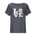 thumbnail image 3 of Camiseta de manga corta estampada casual para mujer OAVQHLG3B Store  lin121212, 3 of 4