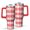Red-2, variant on Christmas 40oz Tumbler– Stainless Steel Insulated Tumbler with Handle and Straw, Large Capacity Travel Cup for Hot & Cold Drinks