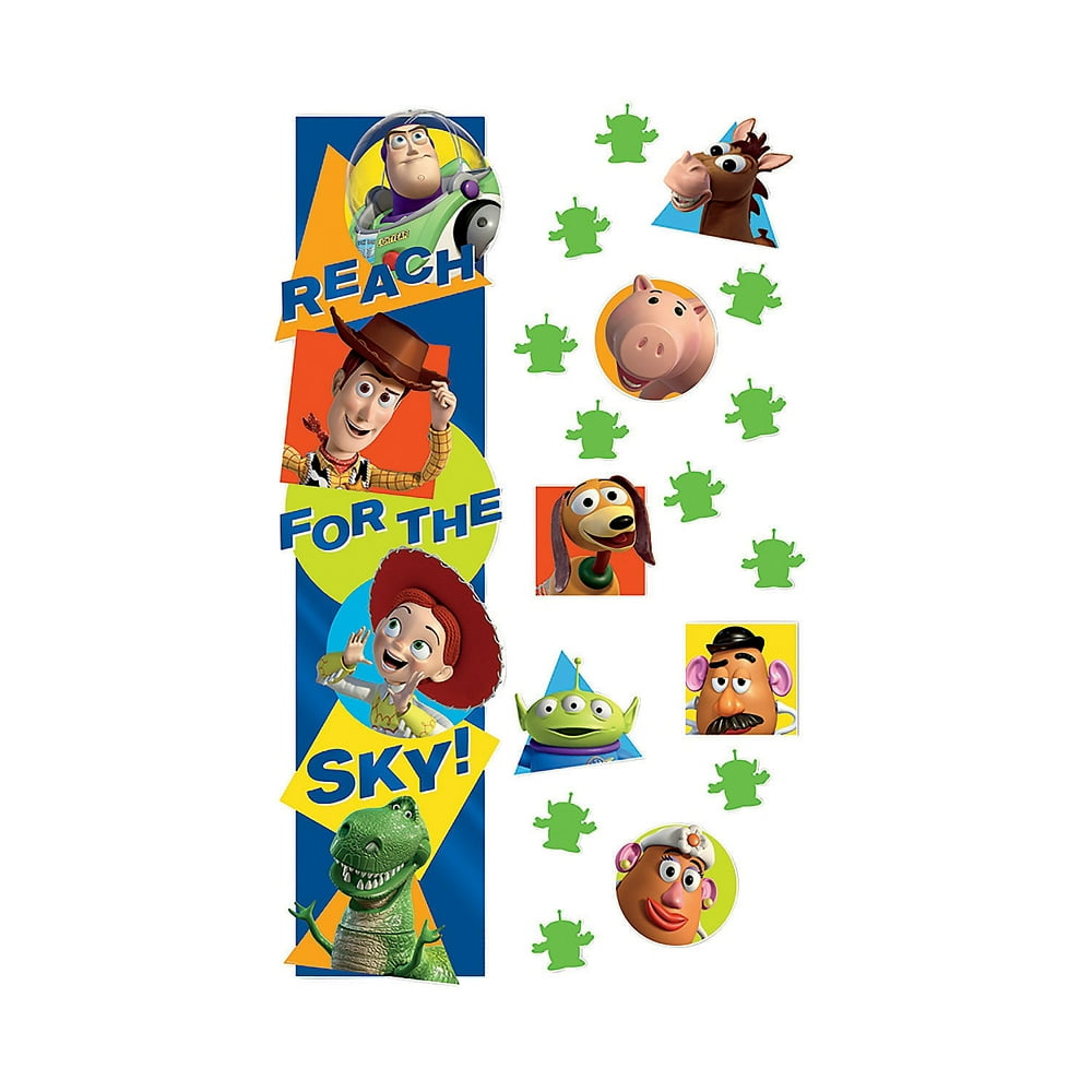 Toy Story Door Decor Kit Educational 31 Pieces