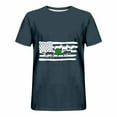 thumbnail image 3 of Njoeus Oversized Tshirts for Men, Men's American Flag T-Shirts Big & Tall Short Sleeve Graphic Tees Crew Neck Mens Usa Flag Patriotic Shirts 3X 4X 5X Navy Summer Savings, 3 of 3