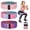 4834#, variant on MROOBEST Non-Slip Fabric Resistance Bands Set – 6-Pack Booty & Strength Training Bands for Home Gym Pilates Exercise – Heavy/Medium/Light Workout Loops – Multiple Colors Light Gray Black