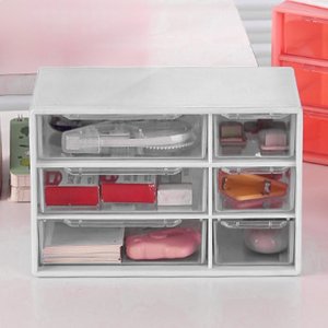 Amzcrzy Storage Box, Storage Rack, Storage Rack, Storage Shelves, Office Jewelry Box Organizer Jewelry Travel Bag For Rings Necklaces Earrings Organizer For Women Clear Plastic Desk Organizer