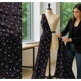 thumbnail image 5 of Soimoi Cotton Poplin Fabric Moon & Galaxy Printed Fabric 1 Yard 42 Inch Wide, 5 of 7