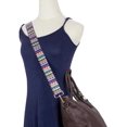 thumbnail image 2 of SURJDE Crossbody Strap for Purses Replacement Adjustable Guitar Multicolor Style Handbag Straps, Rhombus Multicolor, Medium, Thermal, 2 of 4