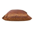 thumbnail image 6 of Handmade Eco-Friendly 16''x16'' Decorative Cushion Covers Floral Silk Brown Indoor Pack Of 2, 6 of 6