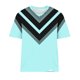 thumbnail image 3 of Tops Cortos para Mujeres Casual de Moda Impreso Cuello Redondo, Camiseta de Manga Corta para el Uso Diario, Fiesta Y Cómodo, 3 of 4