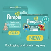 Pampers Baby Dry Diapers Size 3, 160 Count (Select for More Options)