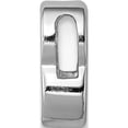 thumbnail image 2 of Sterling Silver Silverrhodium-Plated Cz Letter B Initial Slide Charm Made In Thailand qc9010b, 2 of 5