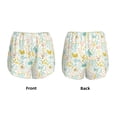 thumbnail image 3 of Balery Funny Chicken Pantalones cortos deportivos para mujer con forro y dos bolsillos, elásticos, para entrenamiento, gimnasio, yoga-XX-Large, 3 of 7