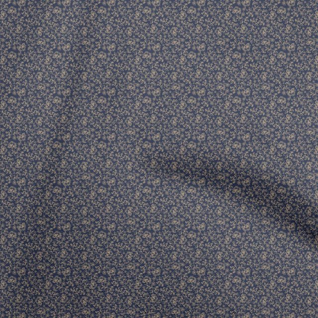 oneOone Rayon Blue Fabric Toile Sewing Craft Projects Fabric Prints By Yard 56 Inch Wide
