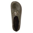 thumbnail image 4 of Spring Step L'artiste Burbank Leather Clogs for Women | Designer Hand-Painted Slip-On Shoes | Ladies Casual Platform Clog, 4 of 7