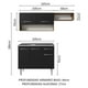 thumbnail image 3 of Cocina Integral 165cm con Tarja Marrón/Negro Emilly Madesa 09, 3 of 11