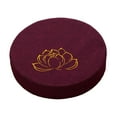 thumbnail image 4 of Round Yoga Meditation Cushion 16" Dia Zippered Cover Meditation Accessories Floor Pillow for Tea Decor Prayer Indoor Men Gifts Violet 10cm, 4 of 10