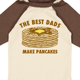 thumbnail image 4 of Inktastic Best Dads Make Pancakes Boys or Girls Long Sleeve Baby Bodysuit, 4 of 5