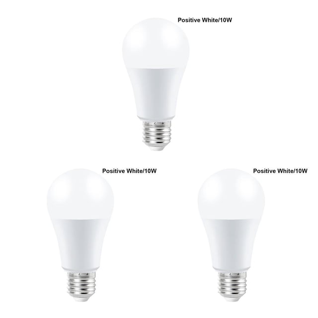 Justharion 220V E27 Smart Control Lamp Led RGB Light Dimmable 5W 10W 15W LED Lampada White 10W 3Set