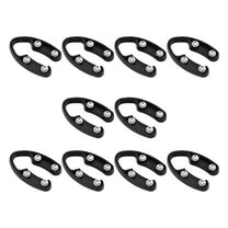 Mobestech 10Pcs Simple Foil Cutter Black Stainless Steel Wine Bottle Foil Paper Cutter Kitchen Supply