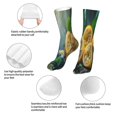 thumbnail image 3 of Cauagu Fresh Passion Fruit Still Life Pattern Fun Novelty Crew Socks,Casual Athletic Socks Neutral Socks Cozy Crew Socks Christmas Gift, 3 of 7