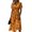 Saffron, variant on Womens Halloween Midi Dresses Witch Hat Pumpkin V Neck Spooky Dresses Ghost Spider Webeb Short Sleeve Horror Sundress, 3XL