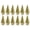 Color:Golden glitter, variant on 12Pcs Mini Christmas Tree Pine Trees DIY Christmas Decorations for Home Table