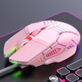 thumbnail image 4 of TNOBHG 6-button Gaming Mouse Usb Wired Mouse Seven-color Backlight Gaming Mouse 3200dpi Adjustable 6 Ergonomics Plug Play Laptop Mice Computer Accessories, 4 of 8