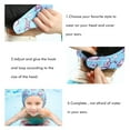 thumbnail image 2 of 4 Uds. Diadema para natación para adultos, banda para las orejas de neopreno para natación, protección para los oídos, protector para los oídos, muñequera deportiva para Yoga, 2 of 6