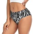 thumbnail image 2 of Balery Zebra Ropa Interior de Algodón para Mujer con Dibujo – Braguitas Cómodas y Elásticas, Estilo Clásico-X-Large, 2 of 6