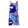 thumbnail image 5 of Vestido de verano para mujer, estampado, sin mangas, con escote redondo, sexy, informal, fluido, para la playa OAVQHLG3B Store  lin121212, 5 of 5