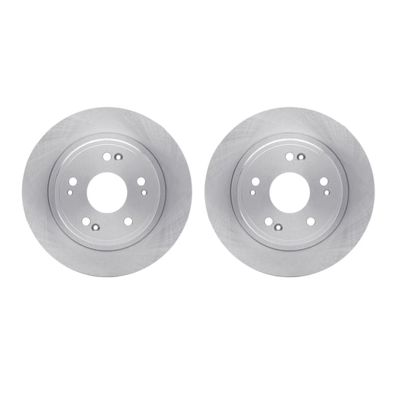 Dynamic Friction Company Rear Brake Rotors 6002-59031
