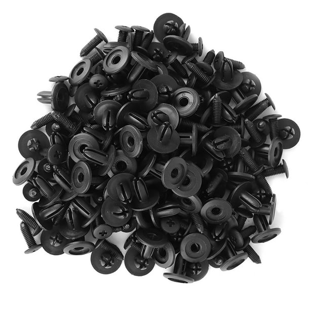 Remache De Plástico 100 Uds Remaches De Plástico Para Coche 6mm Agujero Diámetro Sujetador Guardabarros Parachoques Push Pin Clip AP | En Línea