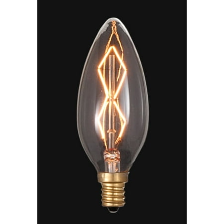 

B&P Lamp® Vintage Style Torpedo Bulb - Diamond Filament