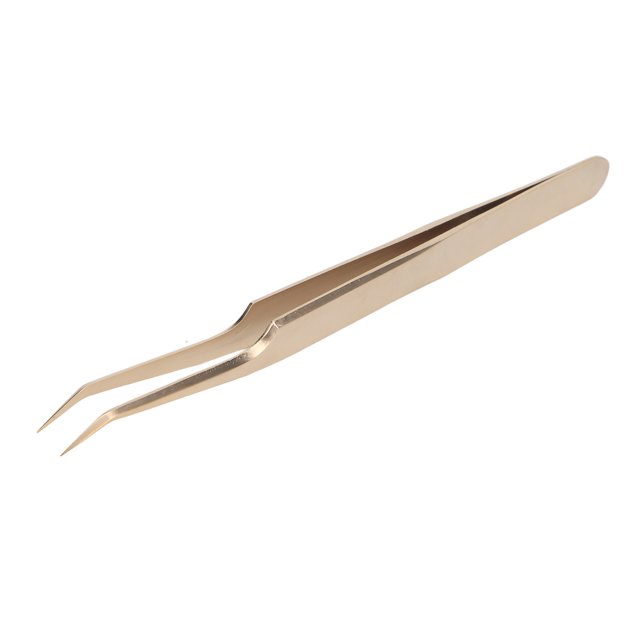 Aplicación de pinzas para extensiones de pestañas, pinzas para pestañas de acero inoxidable Pinzas para pestañas de acero inoxidable Pinzas para extensi