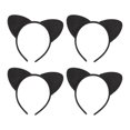 thumbnail image 3 of 4 diademas con , bonitos aros para el pelo, diademas de para niña, diadema para disfraces, suministros para fiestas, Negro, 3 of 8