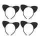 thumbnail image 2 of 4x Diadema con orejas de gato, encantadora, diademas para el pelo de animales, diadema para la cabeza Negro, 2 of 9