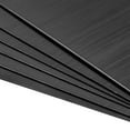 thumbnail image 3 of Uxcell 80x40x0.4mm Stainless Steel Blank Metal Card Brushed Black 15 Pack, 3 of 7