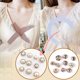 thumbnail image 5 of Sonducket Broche de seguridad para camisa de mujer, camiseta, ropa, vestidos, cubrir, botón, Pin, fiesta de moda, fiesta, reunión, decoración para mujer Accesorios de disfraces Perla Sonducket AP012755-02, 5 of 6