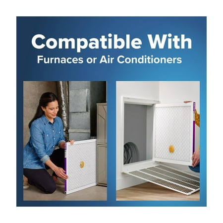 Filtrete - 16" x 20" x 1" Allergen, Bacteria and Virus Smart Air Filter - White