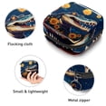 thumbnail image 3 of Sunflower Pad Bag Period Bag Sanitary Pad Storage Bag - Mini Pouch for Period - Velvet, Sponge, and Oxford Fabric - 4.7x6.6x6.6 in, 3 of 6