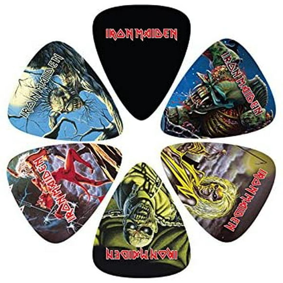 Perri's Leathers LP-INM1 en Plastique Celluloïd Moyen, 6 Pièces par Paquet