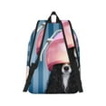 thumbnail image 5 of Sigee Dog in Hairdresser for Canvas Large Capacity Laptop Backpack for Men and Women, Travel Backpack, 5 of 8