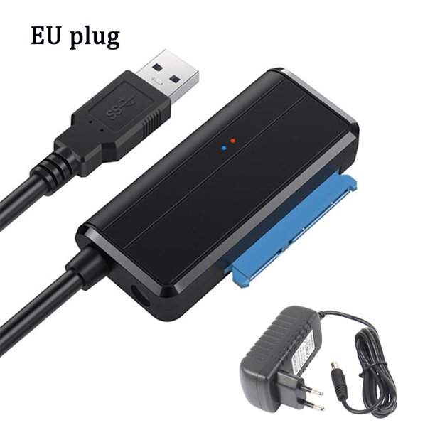 Cable USB 3,0 a Sata, adaptador de accesorios para ordenador, Cable de conversión, compatible con adaptador externo SSD HDD de 2,5/3,5 pulgadas, disco duro para ordenador portátil Tan Jianjun unisex