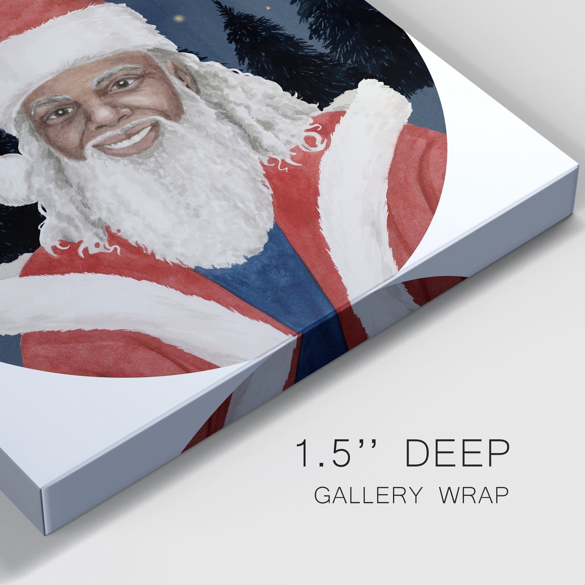 Celestial Christmas Collection C- Gallery Wrapped Canvas