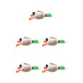thumbnail image 3 of Methold Juguete con sonido para mascotas, forma de pato de peluche, entrenamiento para masticar, jugar en interiores y exteriores, juguetes chirriantes, Type2 NO2 Methold CBP197311, 3 of 6