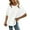 White, variant on Women Blouses Woman S Tops Satin Blouse plus Ladies Ling Sleeve Top Scrub Tees for Womens Tees Tops Fit Stretch Long Sleeve Kindness Shirts Women Long Casual Shirts Womens Striped Blouses Blue S