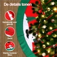 thumbnail image 5 of Uten 39-Inch Round Christmas Tree Skirt, Christmas Tree Collar Cover for Holiday Home & Party Decor, 5 of 10