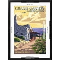thumbnail image 5 of Art.com Grand Canyon National Park - Hermits Rest Art Print by Lantern Press, Black Frame Wall Art, 17" x 23", 5 of 5