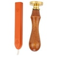 thumbnail image 3 of Wax Seal Stamp Kit Clear Pattern Simplicity DIY Classic Sealing Kit for Envelopes Invitations Wedding Embellishment, Seal Wax Stamp Kit with Gift Box big tree orange, 3 of 9