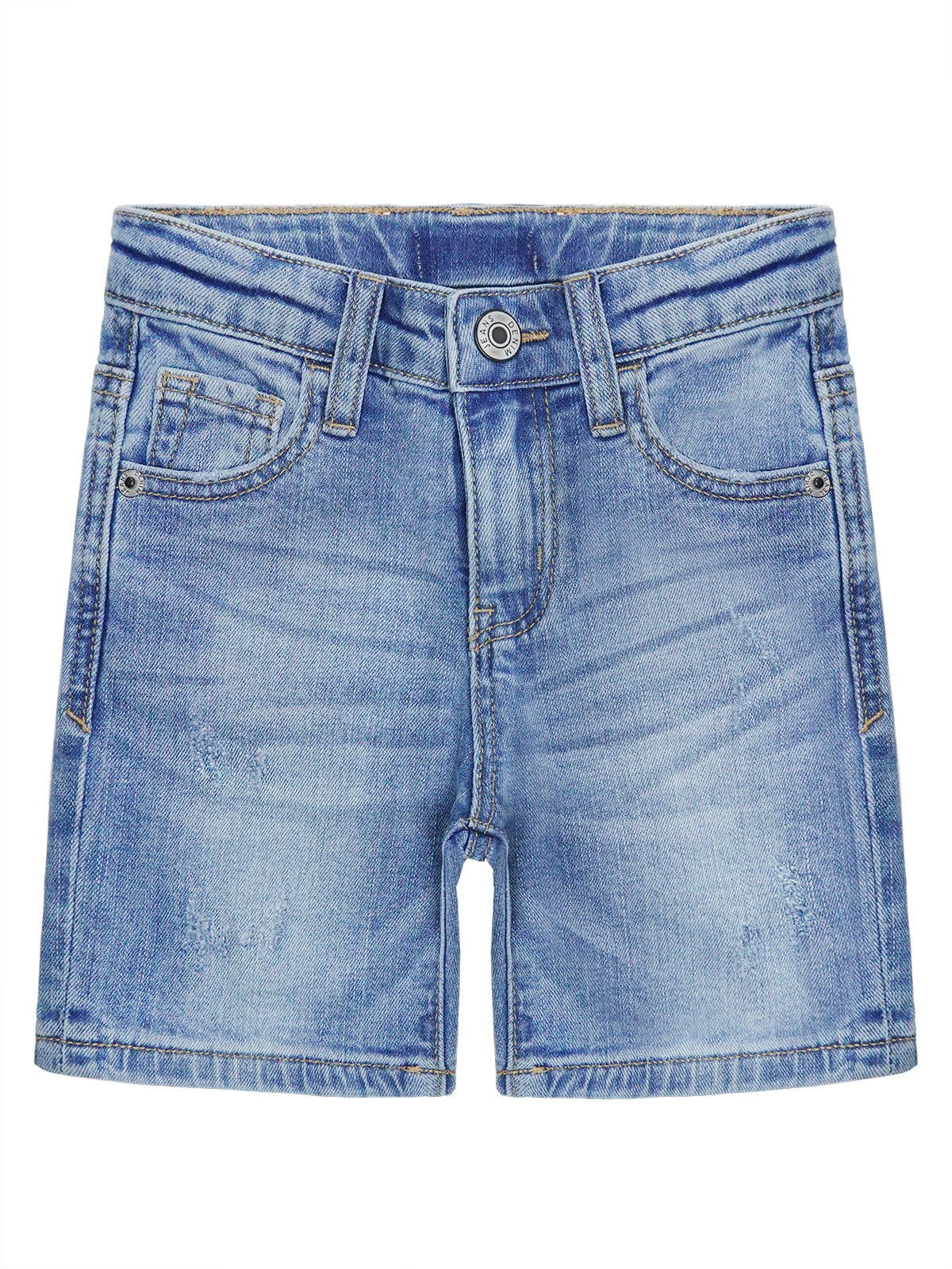 KIDSCOOL SPACE Baby Girls Boys Jeans Shorts,Ripped Simple Design Cute ...