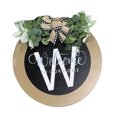 thumbnail image 2 of YAOMOBB Farmhouse Wreath Decorative Front Door Wreath with Fake Flower Decoration Rural Style, 2 of 6