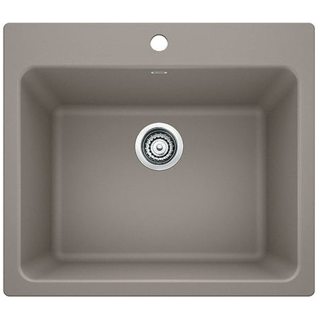 22 Laundry Sink - BLANCO LIVEN Laundry Sink - Truffle